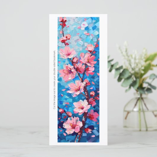 Erstellen Sie Ihr eigenes Lesezeichen mit gemalten (Stehend Vorderseite)