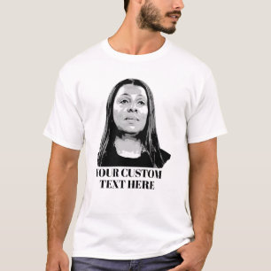 Erstellen Sie Ihr eigenes Letitia James Design T-Shirt