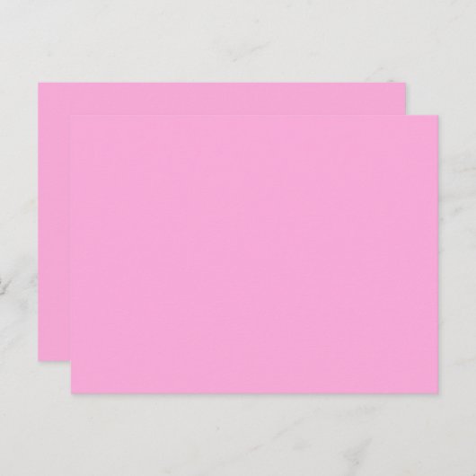 Erstellen Sie Ihr eigenes Licht magenta einfach Postkarte (Vorne/Hinten)