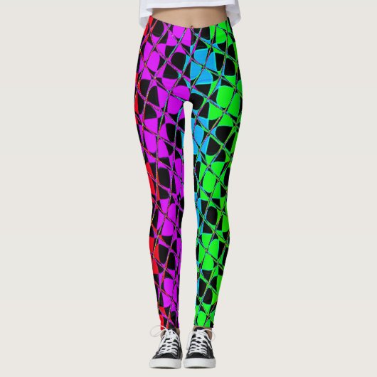 Erstellen Sie Ihr eigenes lichtdurchflutetes Nacht Leggings (Vorderseite)