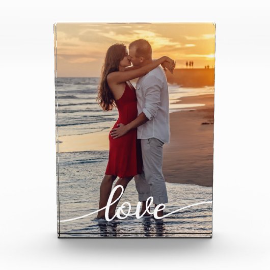 Erstellen Sie Ihr eigenes Liebe Script Romantic Co Fotoblock (Vorderseite)