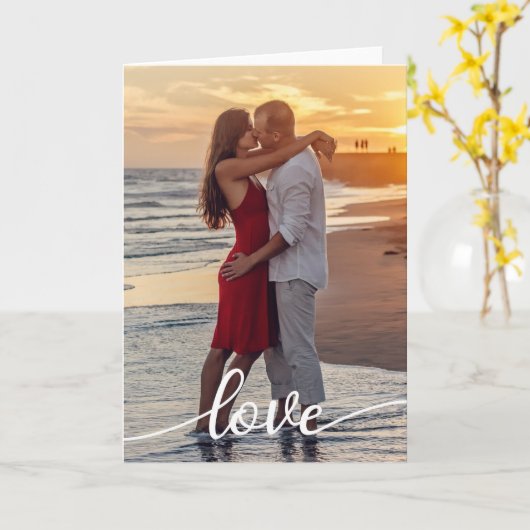 Erstellen Sie Ihr eigenes Liebe Script Romantic Co Karte (Gelbe Blume)