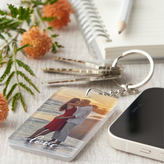 Erstellen Sie Ihr eigenes Liebe Script Romantic Co Schlüsselanhänger (Vorderseite rechts)