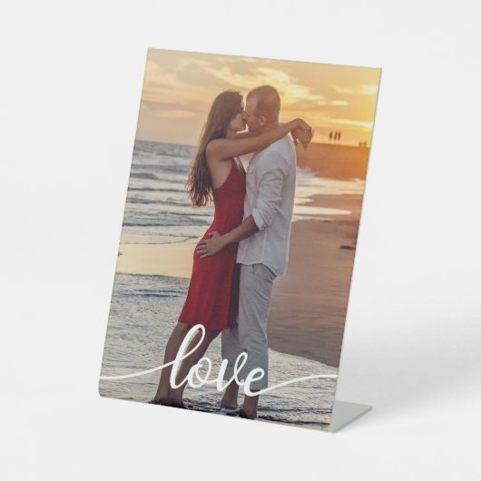 Erstellen Sie Ihr eigenes Liebe Script Romantic Co Sockelschild (Vorderseite)