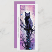 Erstellen Sie Ihr eigenes Lila Black Cat Magic Les (Vorne/Hinten)