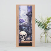 Erstellen Sie Ihr eigenes Lila Gothic Magic-Leseze (Stehend Vorderseite)