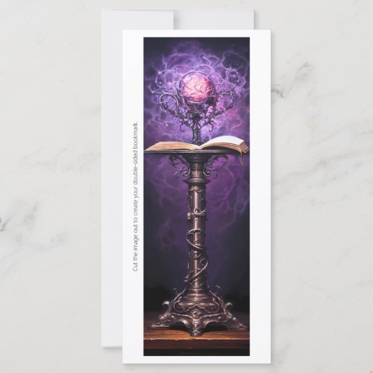 Erstellen Sie Ihr eigenes Lila Grimoire Magic Orb (Vorderseite)