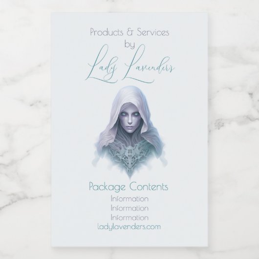 Erstellen Sie Ihr eigenes Lila Hexenapothekenlabel Lebensmitteletikett (Einzelnes Label)