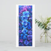 Erstellen Sie Ihr eigenes Lila Lesezeichen mit bla (Stehend Vorderseite)