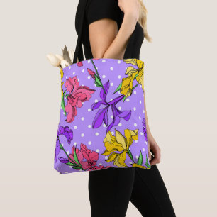 Erstellen Sie Ihr eigenes Lila Muster. Tasche
