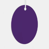 Erstellen Sie Ihr eigenes Lila Ornament Aus Metall (Vorderseite Rechts)