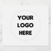 Erstellen Sie Ihr eigenes Logo-Becher-Flaschenetik Bierflaschenetikett (Einzelnes Label)