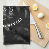 Erstellen Sie Ihr eigenes Logo/Design Geschirrtuch (Viertel Falte)