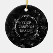 Erstellen Sie Ihr eigenes Logo/Design Keramik Ornament (Vorne)