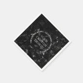 Erstellen Sie Ihr eigenes Logo/Design Serviette (Ecke)