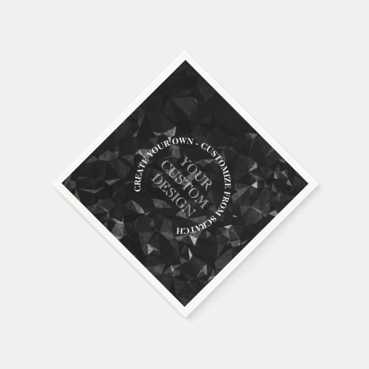 Erstellen Sie Ihr eigenes Logo/Design Serviette (Ecke)