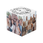 Erstellen Sie Ihr eigenes Logo-Foto Würfel (Vorderseite Schrägansicht)