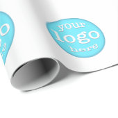 Erstellen Sie Ihr eigenes Logo für Veranstaltungen Geschenkpapier (Rolleneckpunkt)