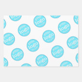 Erstellen Sie Ihr eigenes Logo für Veranstaltungen Geschenkpapier Set (Vorderseite)