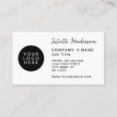 Erstellen Sie Ihr eigenes Logo-Image für ein elega Visitenkarte (Vorderseite)