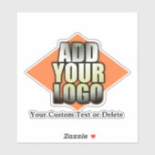 Erstellen Sie Ihr eigenes Logo individuell hinzufü Aufkleber (Blatt)