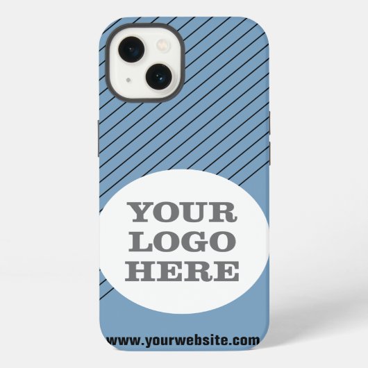 Erstellen Sie Ihr eigenes Logo iPhone Hülle (Rückseite)