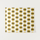 Erstellen Sie Ihr eigenes Logo-Muster Wandteppich (Vorderseite (Horizontal))