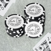 Erstellen Sie Ihr eigenes Logo Pokerchips