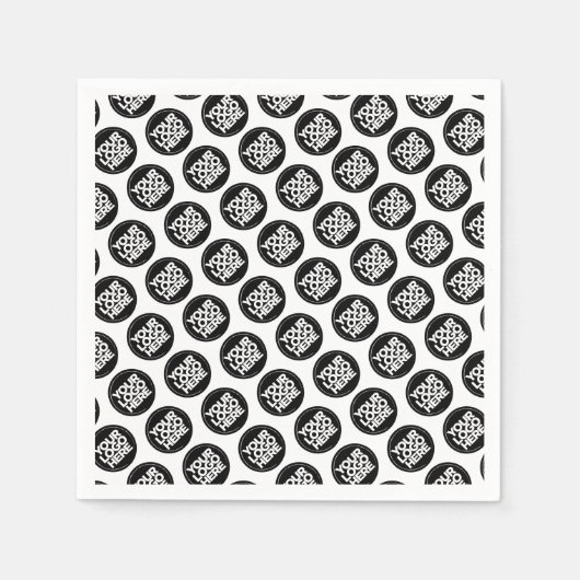 Erstellen Sie Ihr eigenes Logo Serviette (Vorderseite)