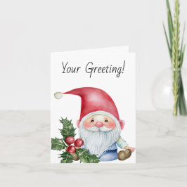 Erstellen Sie Ihr eigenes lustiges Weihnachtsspiel Feiertagskarte