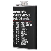 Erstellen Sie Ihr eigenes, lustiges Zeitplanangebo Flachmann (Links)