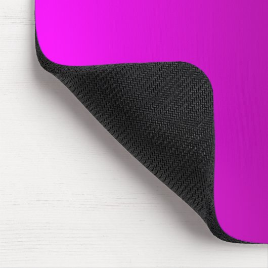 Erstellen Sie Ihr eigenes Magenta Ombre Monogram Mousepad (Ecke)