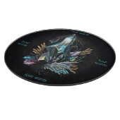 Erstellen Sie Ihr eigenes magisches Kristallglas A Schneidebrett (Ecke)