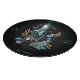 Erstellen Sie Ihr eigenes magisches Kristallglas A Schneidebrett