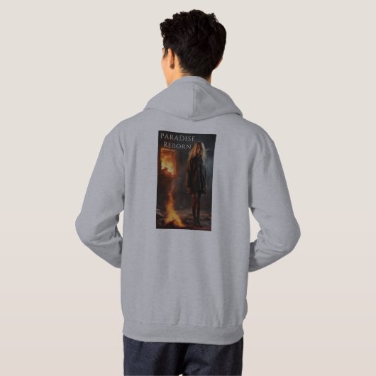 Erstellen Sie Ihr eigenes Männergrundhemd Hoodie (Schwarz voll)