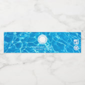 Erstellen Sie Ihr eigenes Markenzeichen Wasserflas Wasserflaschenetikett (Einzelnes Label)