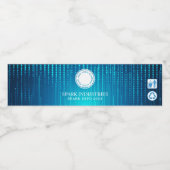 Erstellen Sie Ihr eigenes Markenzeichen Wasserflas Wasserflaschenetikett (Einzelnes Label)