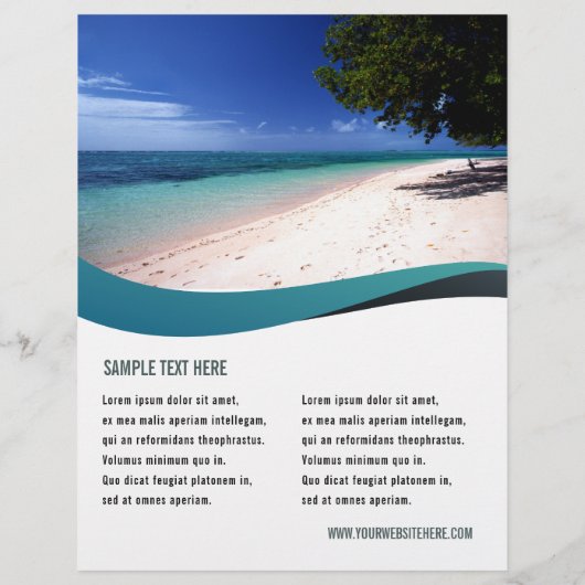 Erstellen Sie Ihr eigenes Marketing für Werbeaktio Flyer (Hinten)