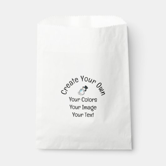 Erstellen Sie Ihr eigenes Maßdesign Geschenktütchen (Vorderseite)