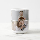 Erstellen Sie Ihr eigenes maßgeschneidertes 5-Foto Kaffeetasse (Mittel)