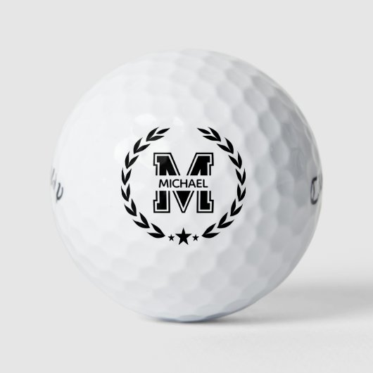 Erstellen Sie Ihr eigenes maßgeschneidertes Marken Golfball (Vorderseite)