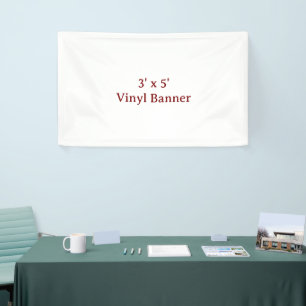 Erstellen Sie Ihr eigenes maßgeschneidertes Vinyl- Banner