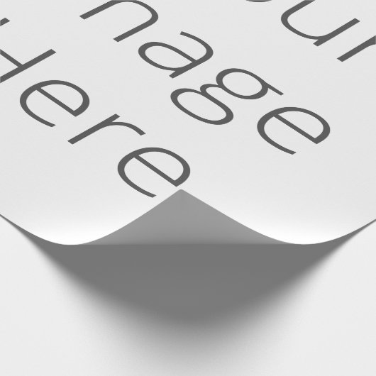 Erstellen Sie Ihr eigenes Matt-Wrapping-Papier Geschenkpapier (Ecke)