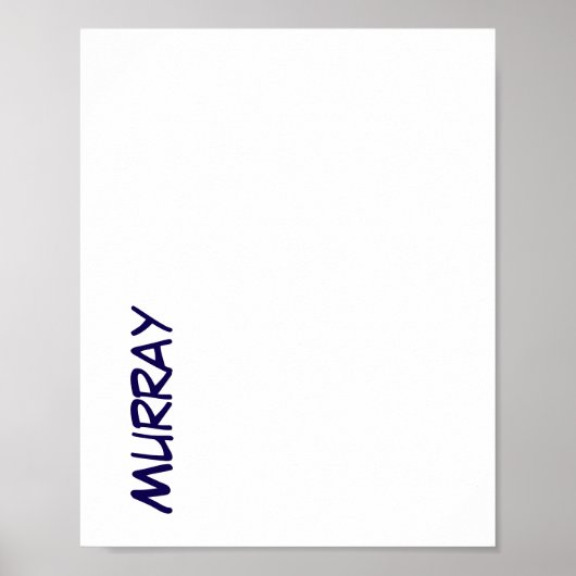 Erstellen Sie Ihr eigenes mattes Poster (Vorne)
