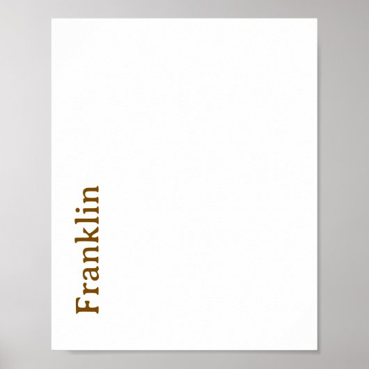 Erstellen Sie Ihr eigenes mattes Poster (Vorne)