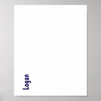 Erstellen Sie Ihr eigenes mattes Poster