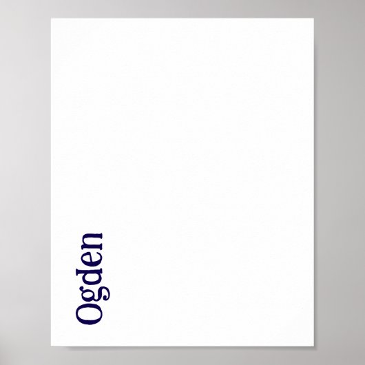 Erstellen Sie Ihr eigenes mattes Poster (Vorne)