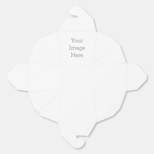 Papiergeschenkschachtel, Zum Mitnehmen 7,6 x 5,7 x 7,9 cm (Ungeklappt)