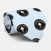 Erstellen Sie Ihr eigenes Minimalistisches Blue Bu Krawatte (Gerollt)