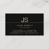 Erstellen Sie Ihr eigenes modernes Berufliches Ele Visitenkarte (Rückseite)